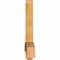 Ekena Millwork Bellingham Rough Sawn Timber Gable Bracket, Western Red Cedar, 60"W x 30"H x 4"D x 4"F, 12/12 Pitch GBW060X30X0404BEL00RWR - alternate 5